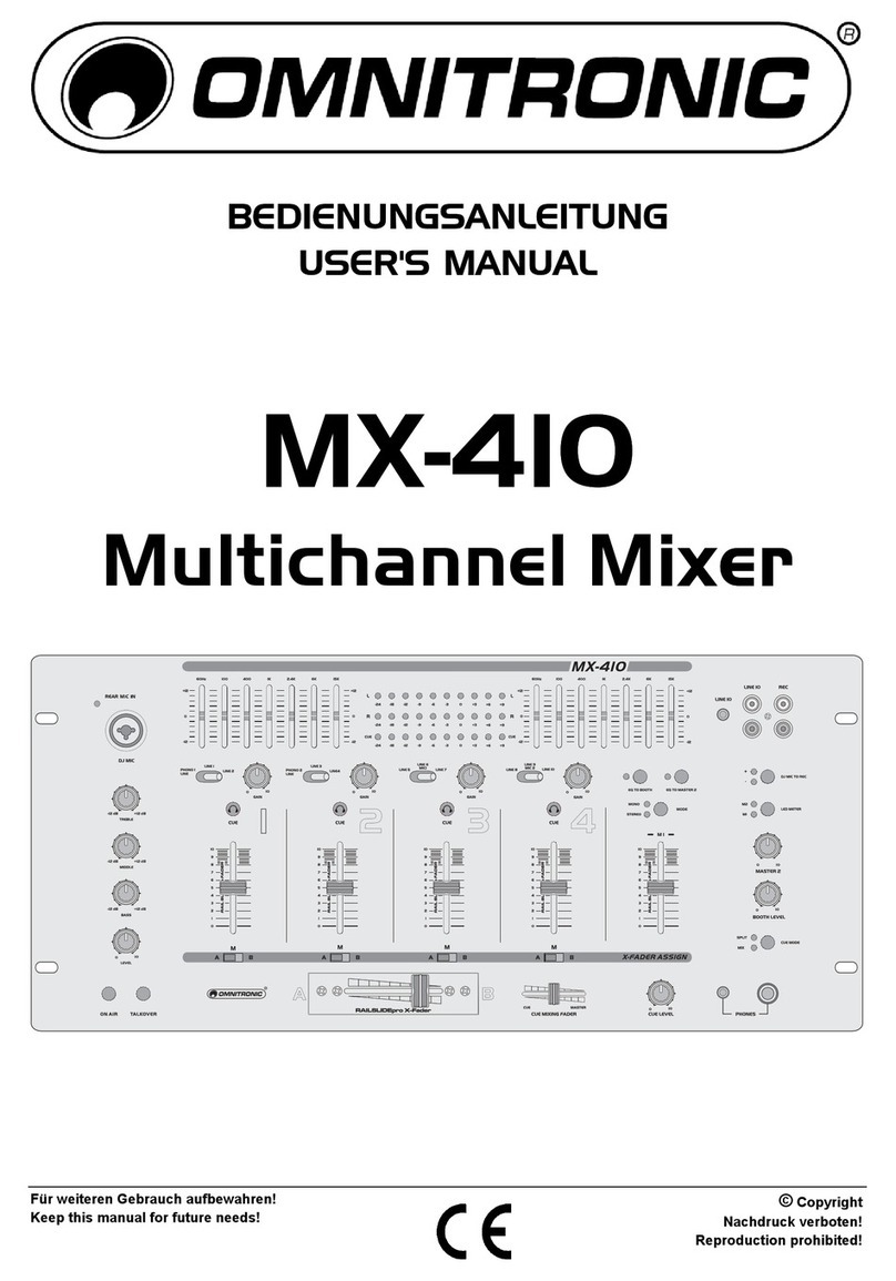 Omnitronic MX-410 user manual