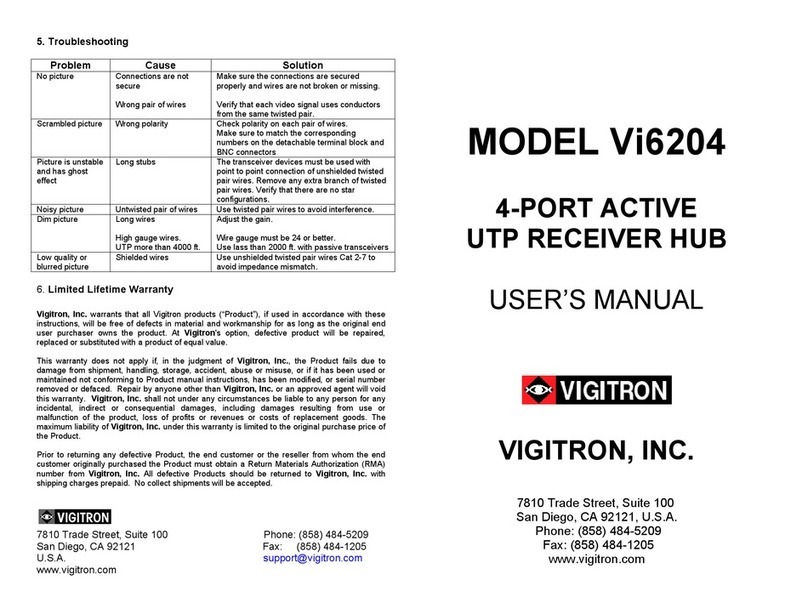 Vigitron Vi6204 user manual