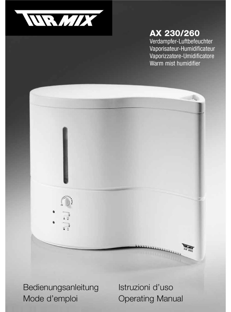 TUR MIX AX 260 operating manual