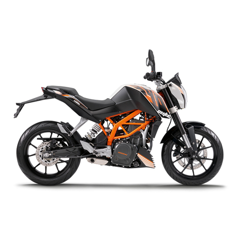 KTM 390 Duke 2015 COL User manual