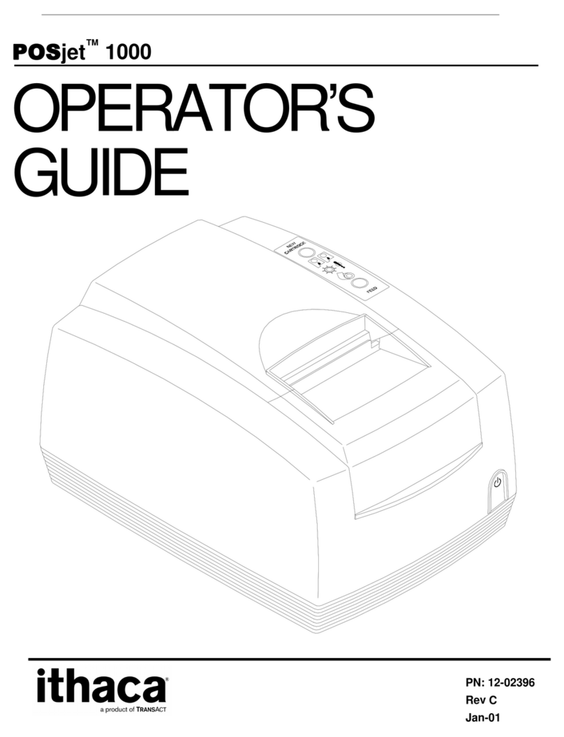 Ithaca POSjet 1000 Manual