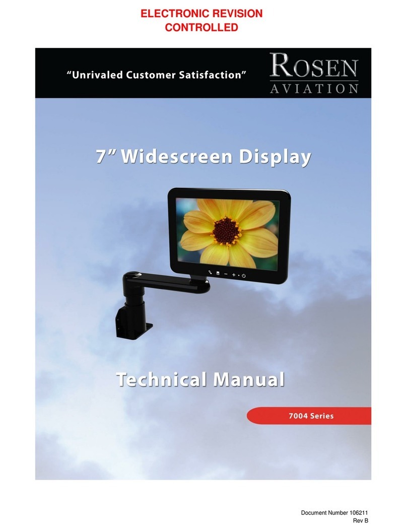 Rosen Aviation 7004 Series User manual