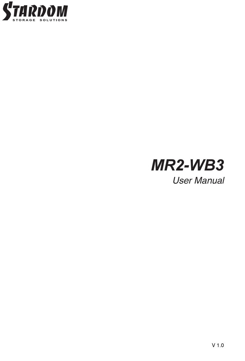 Stardom MR2-WB3 User manual