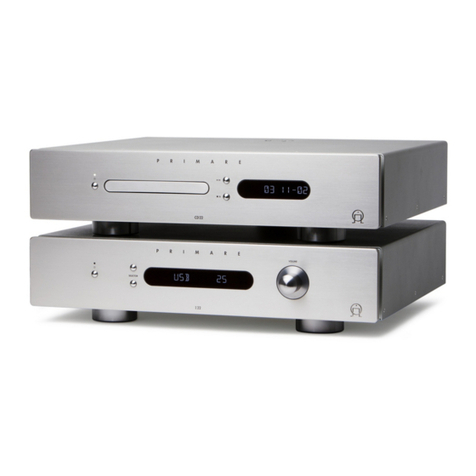 Primare I22/CD22 Service manual