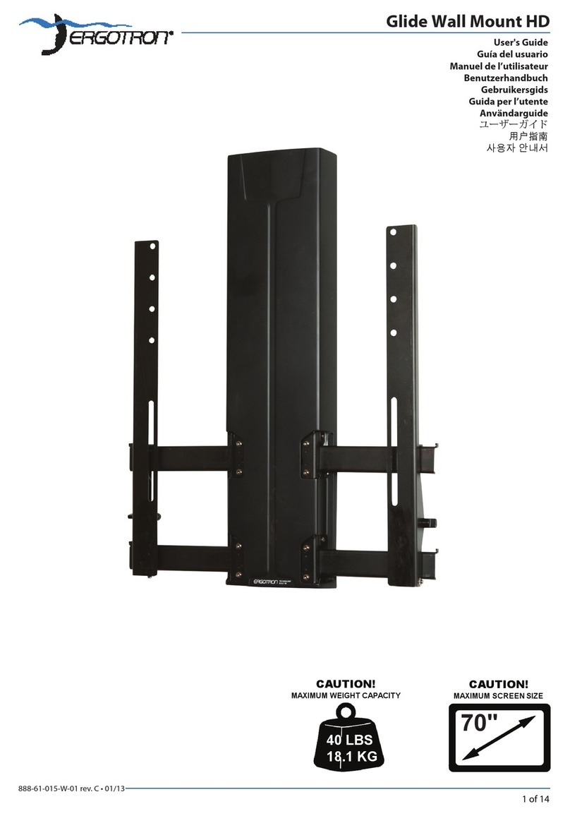 Ergotron Glide Wall Mount HD user guide