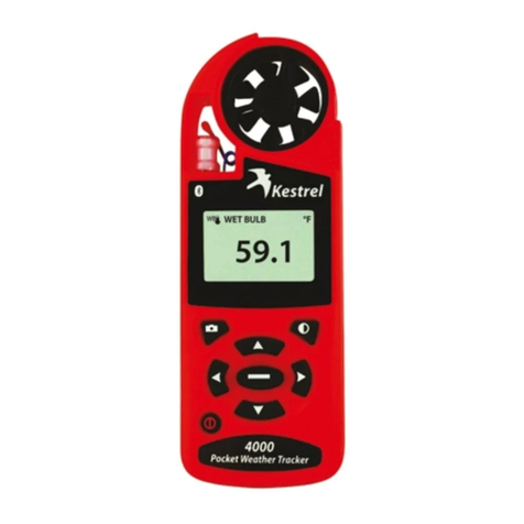 Kestrel 4000 User manual