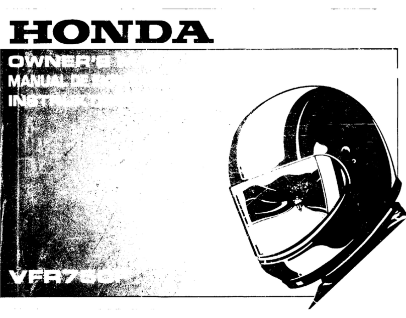Honda VFR750F owner's manual