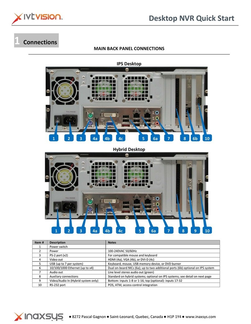 IVTVISION Desktop NVR quick start