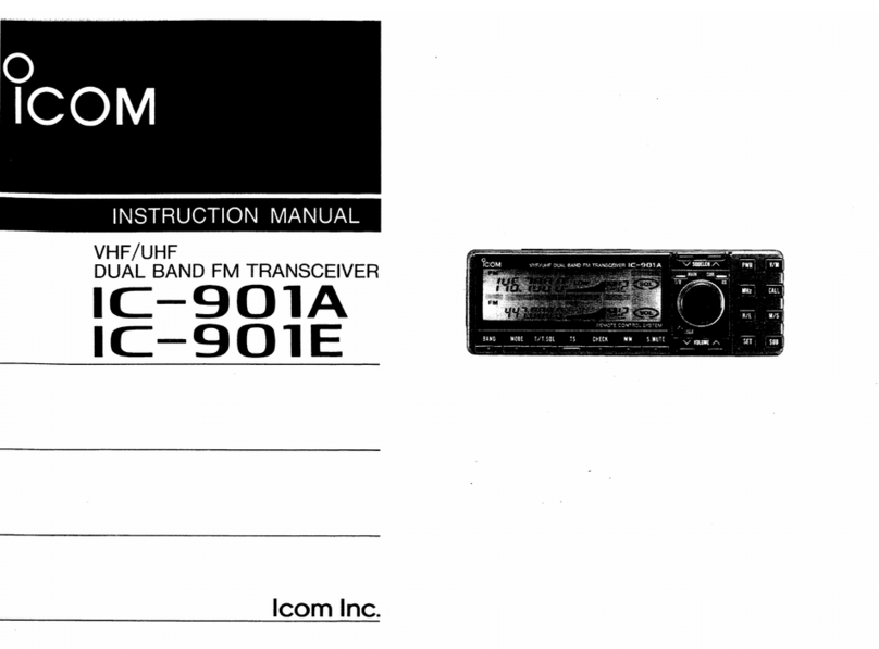 Icom IC-901A User manual