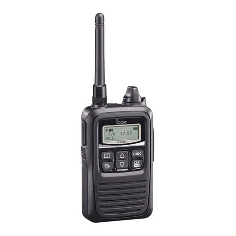 Icom IP100H instruction manual