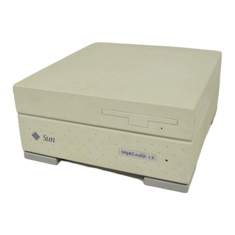 Sun Microsystems SPARC classic X User manual