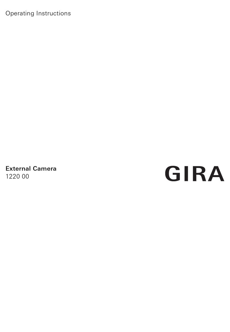 Gira 1220 00 operating instructions