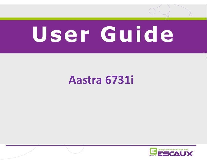Aastra Clearspan 6731i User manual