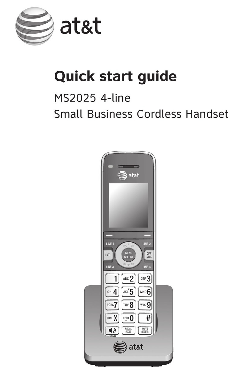 AT&T MS2025 User manual