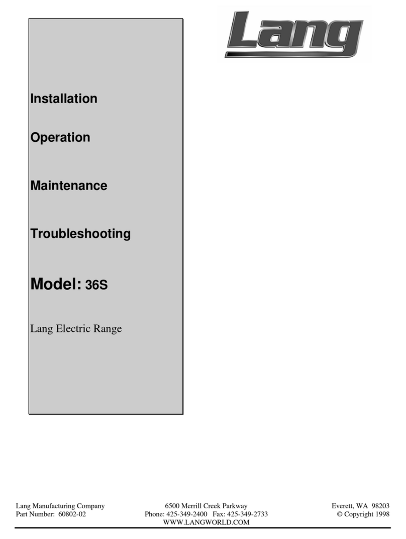 Lang 36S Operating instructions