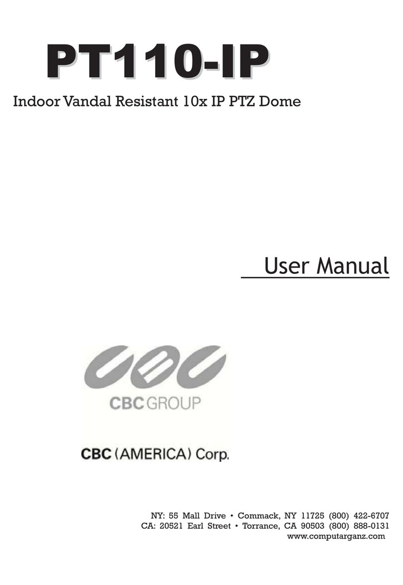 CBC PT110-IP User manual