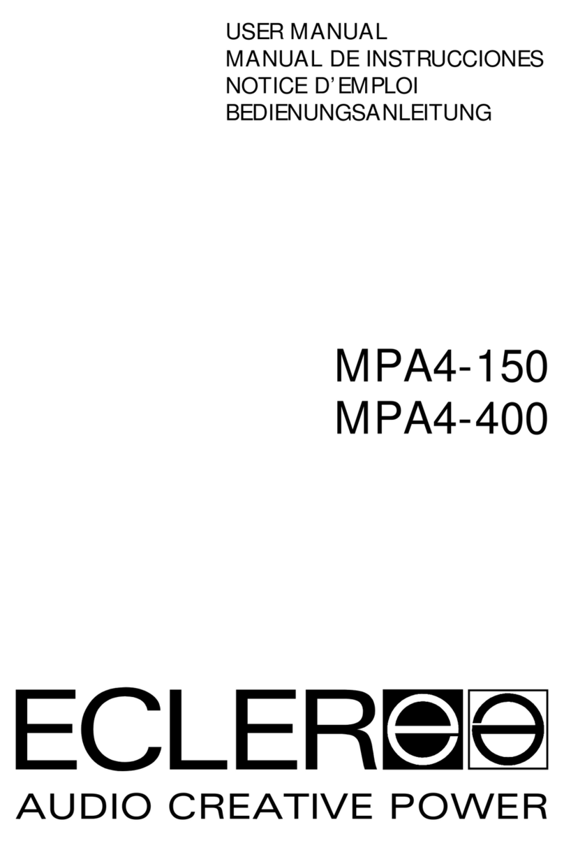 Ecleree MPA4-150 user manual