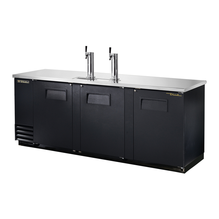 True TD-50-18-S-LT installation manual