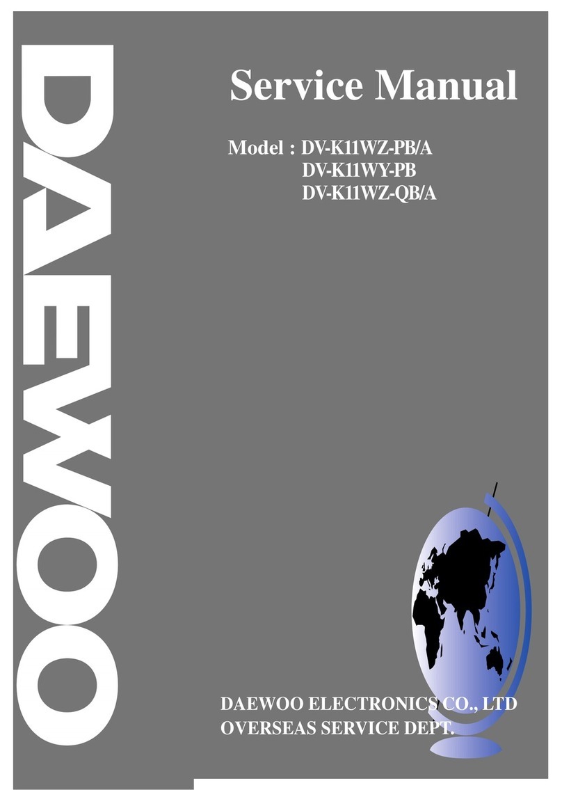 Daewoo DV-K11WZ-PB/A Service manual