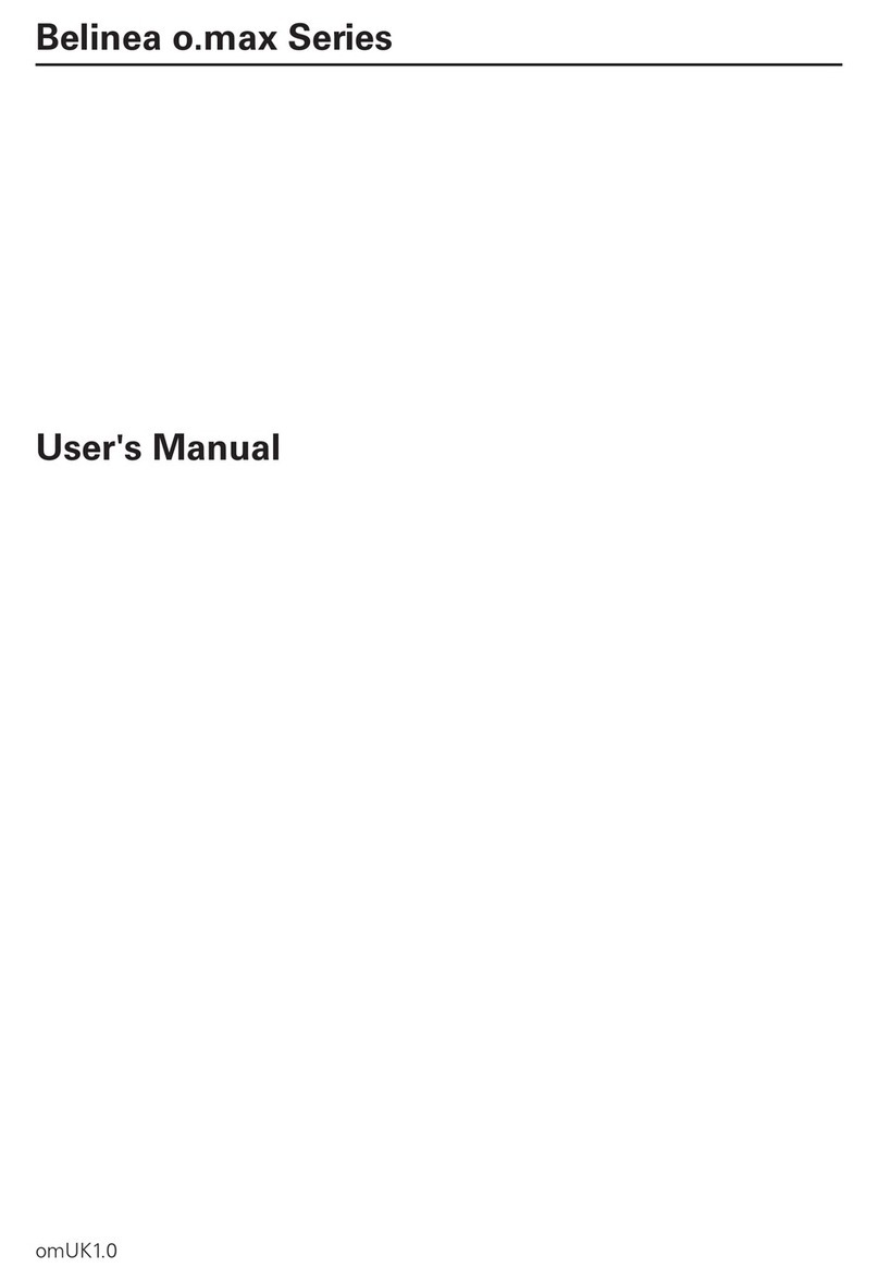 BELINEA o.max Series user manual