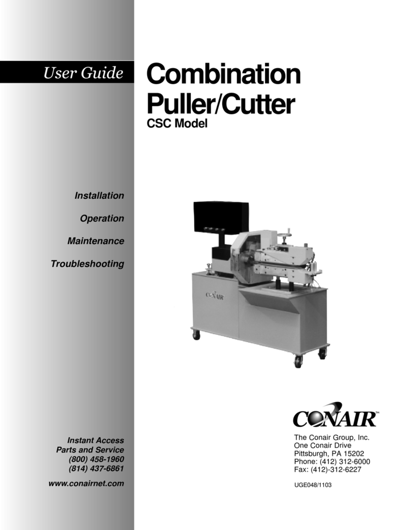 Conair CSC user guide