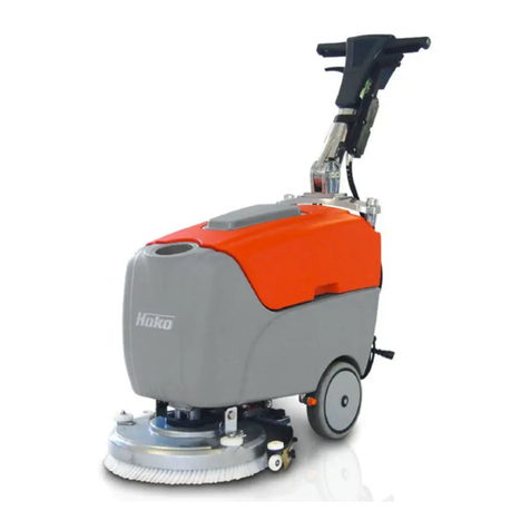 HAKO Scrubmaster B12 instruction manual