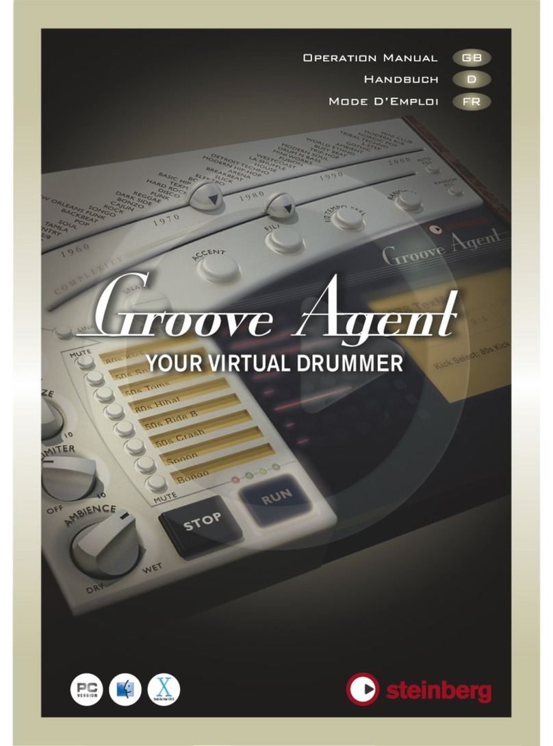 Steinberg Geoove Agent Operation manual