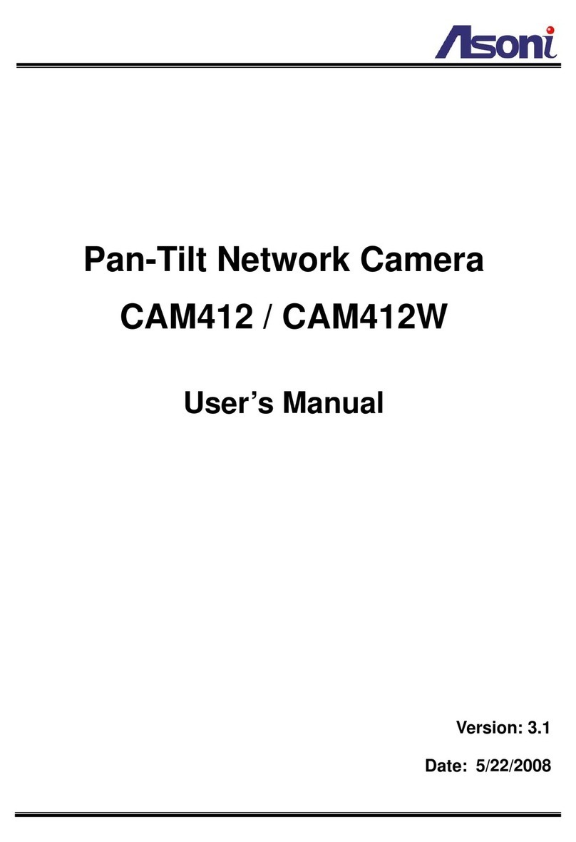 Asoni CAM412 User manual