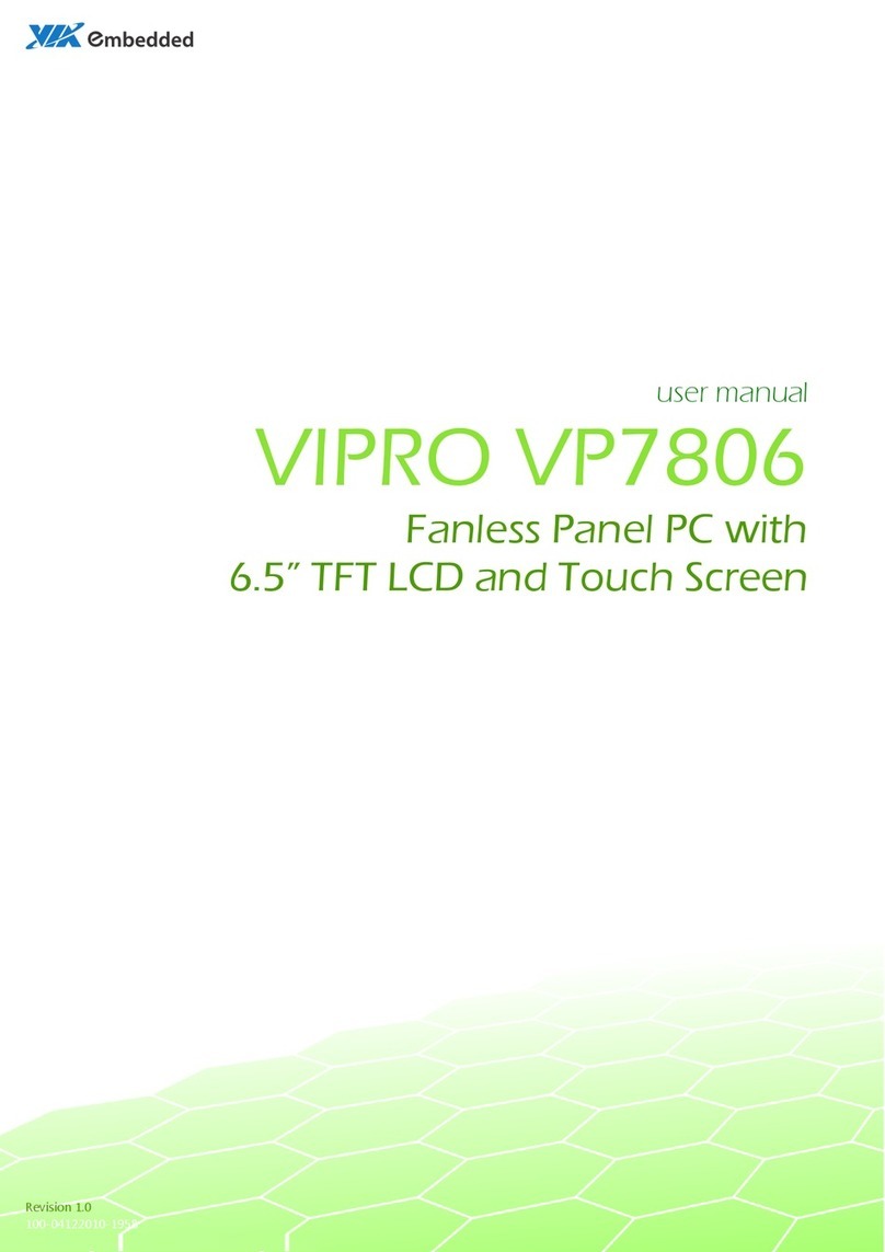 VIA Technologies VIPRO VP7806 user manual