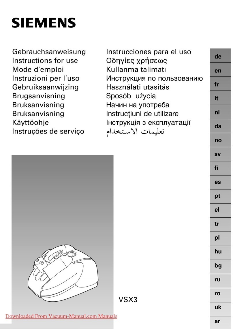 Siemens VSX3 User manual