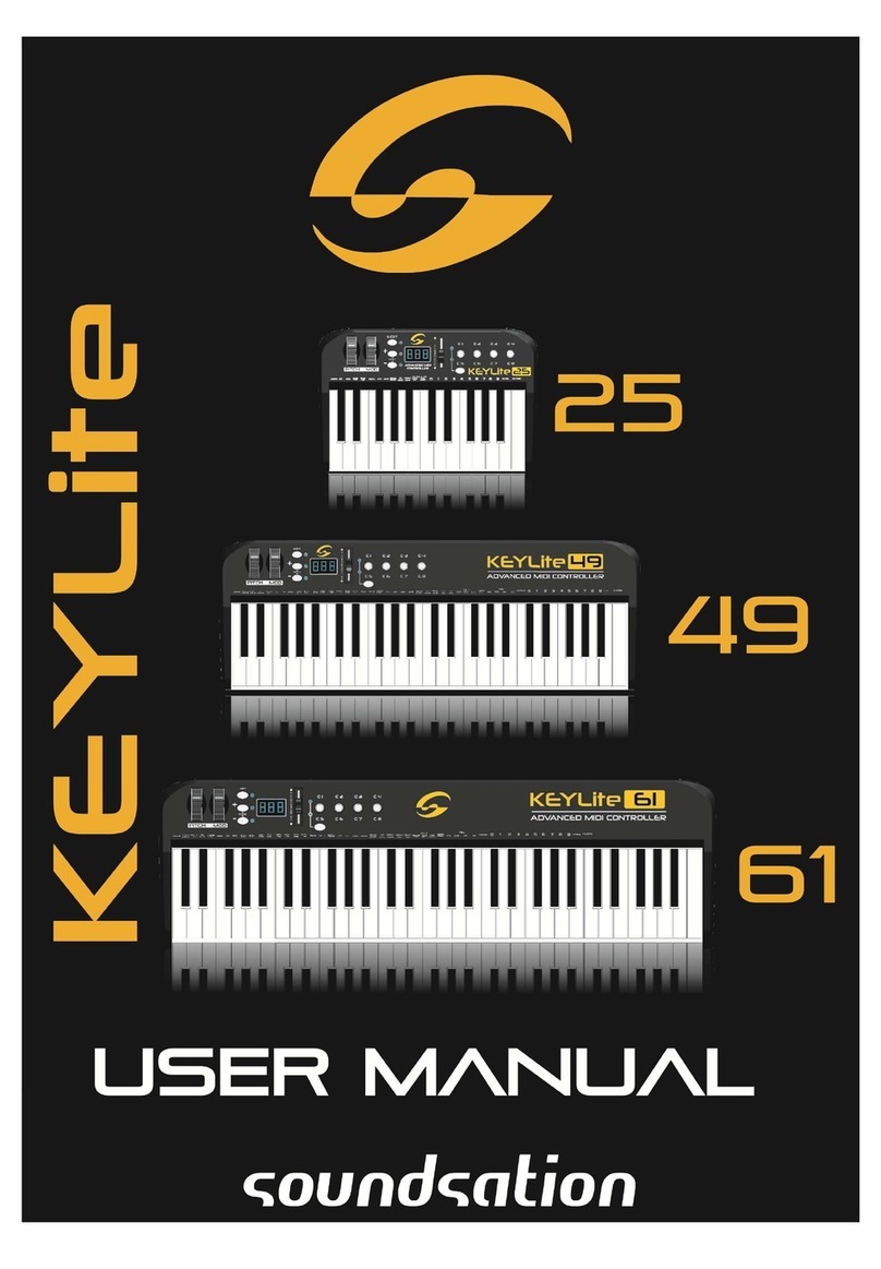 Sound Sation KeyLite 25 user manual