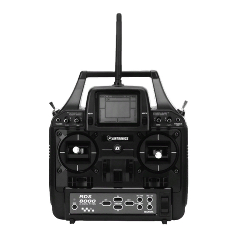 AIRTRONICS RDS8000 FHSS quick start guide