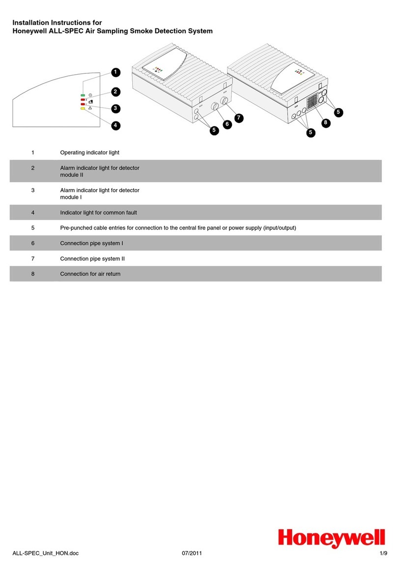 Honeywell ALL-SPEC installation instructions