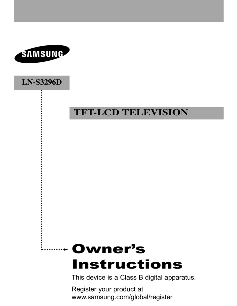 Samsung LN-S3296D User manual