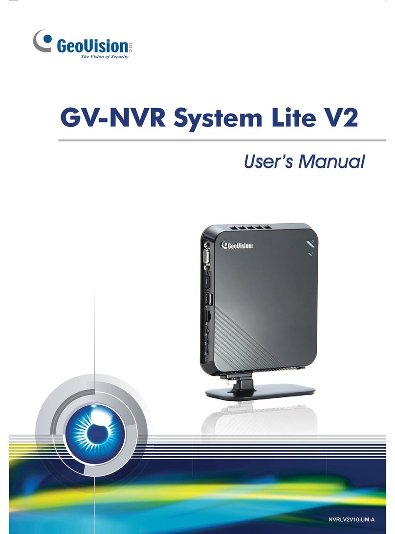 GeoVision GV-Compact DVR V2 User manual