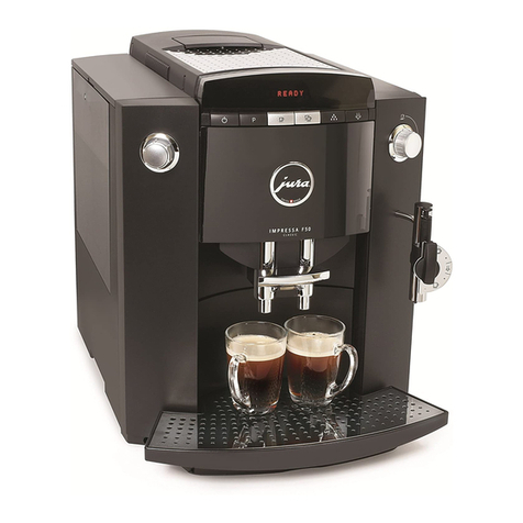 Jura IMPRESSA F50 Classic User manual Jura IMPRESSA F50 Classic User manual