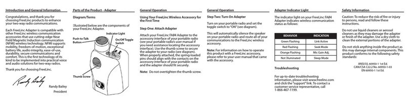 Freelinc FA04 user guide