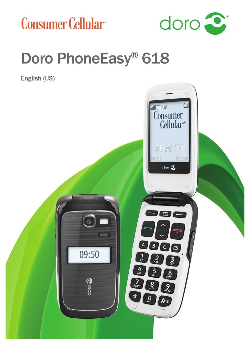 Doro PhoneEasy 618 User manual