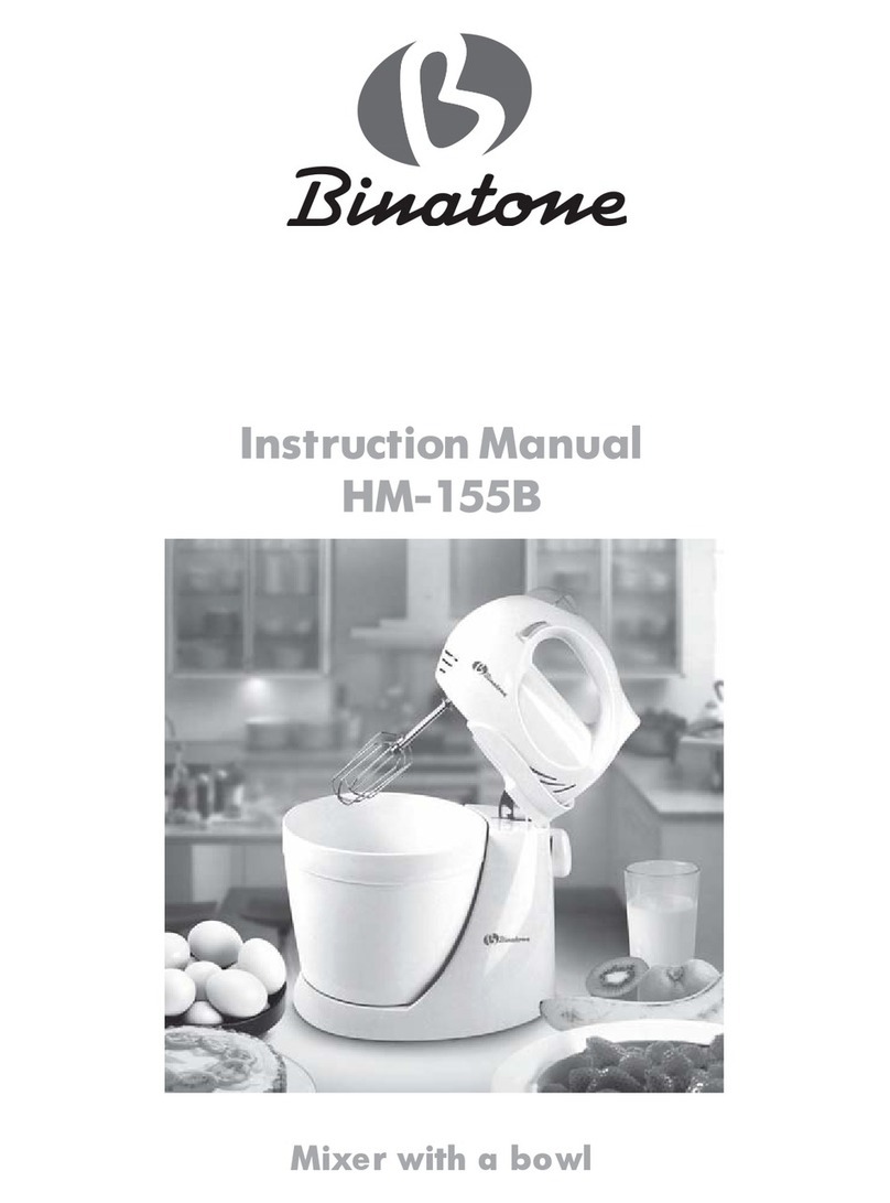 Binatone HM-155B instruction manual