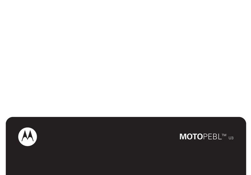 Motorola MOTOPEBL 03 User manual