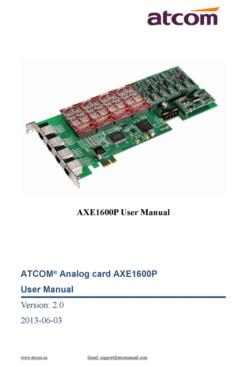 ATCOM AXE1600P user manual