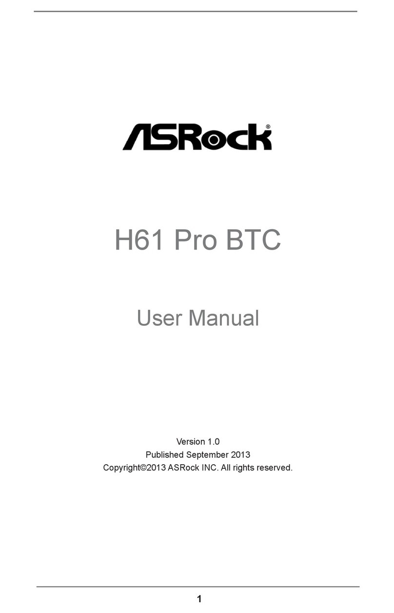ASROCK H61 Pro BTC User manual