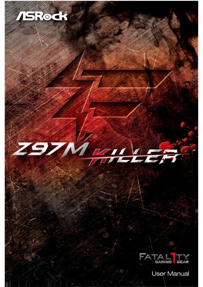 ASROCK Fatal1ty Z97M Killer Series user manual
