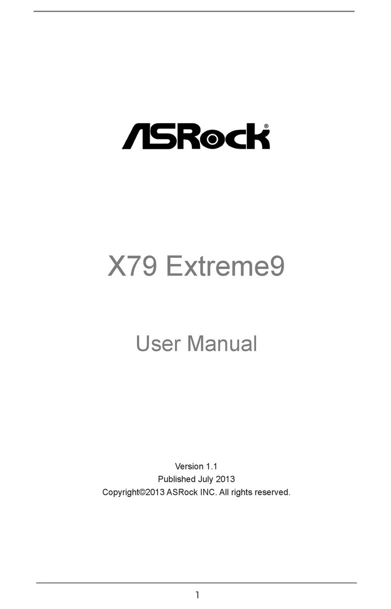 ASROCK X79 Extreme9 user manual