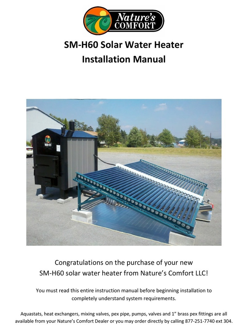 Nature's Comfort SM-H60 installation manual