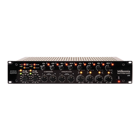 Millennia LOC Analog Legacy owner's manual