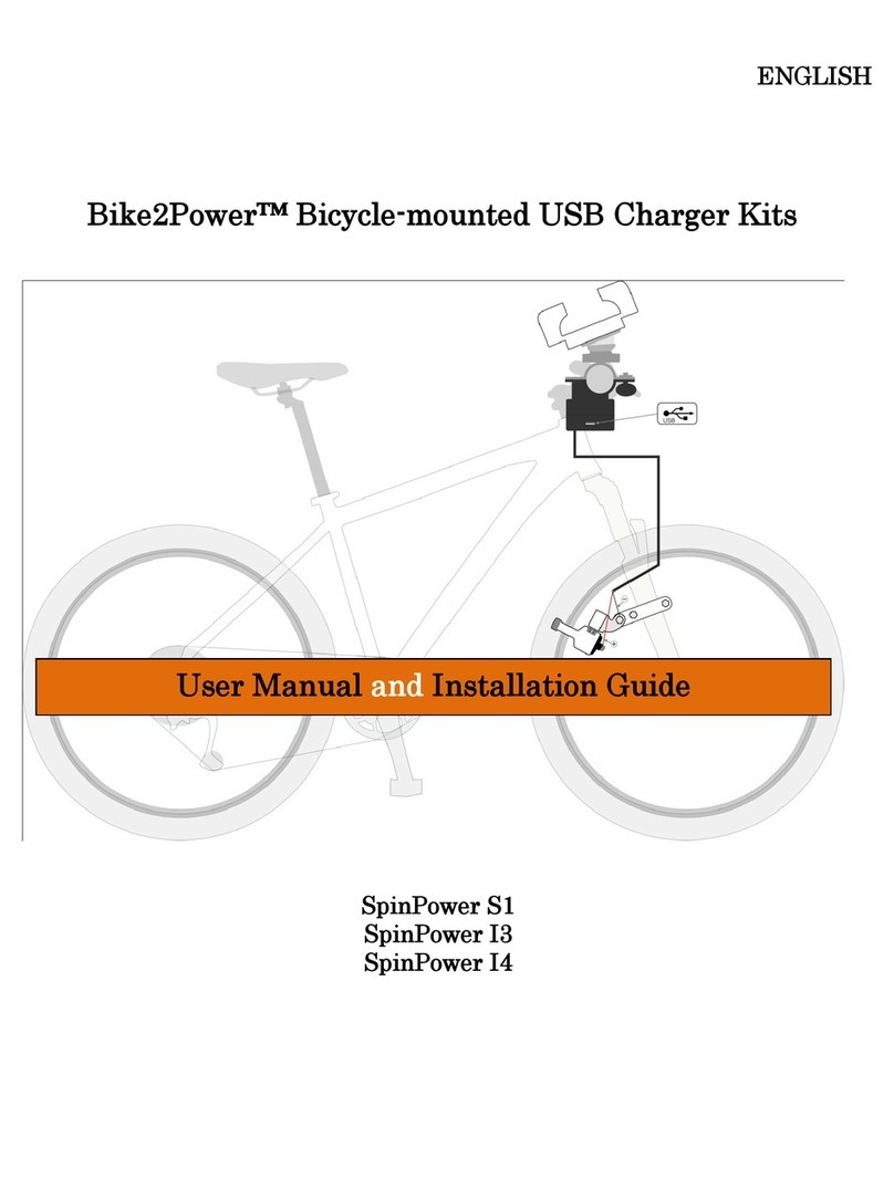 Bike2Power SpinPower S1 user manual