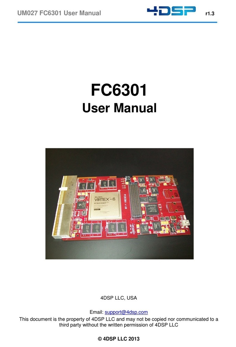 4DSP FC6301 user manual