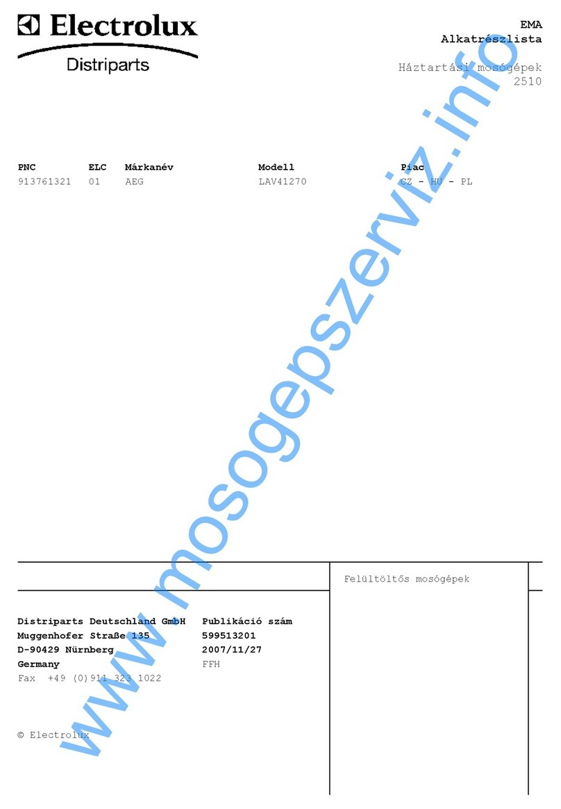 AEG Electrolux EMW2000 Service manual