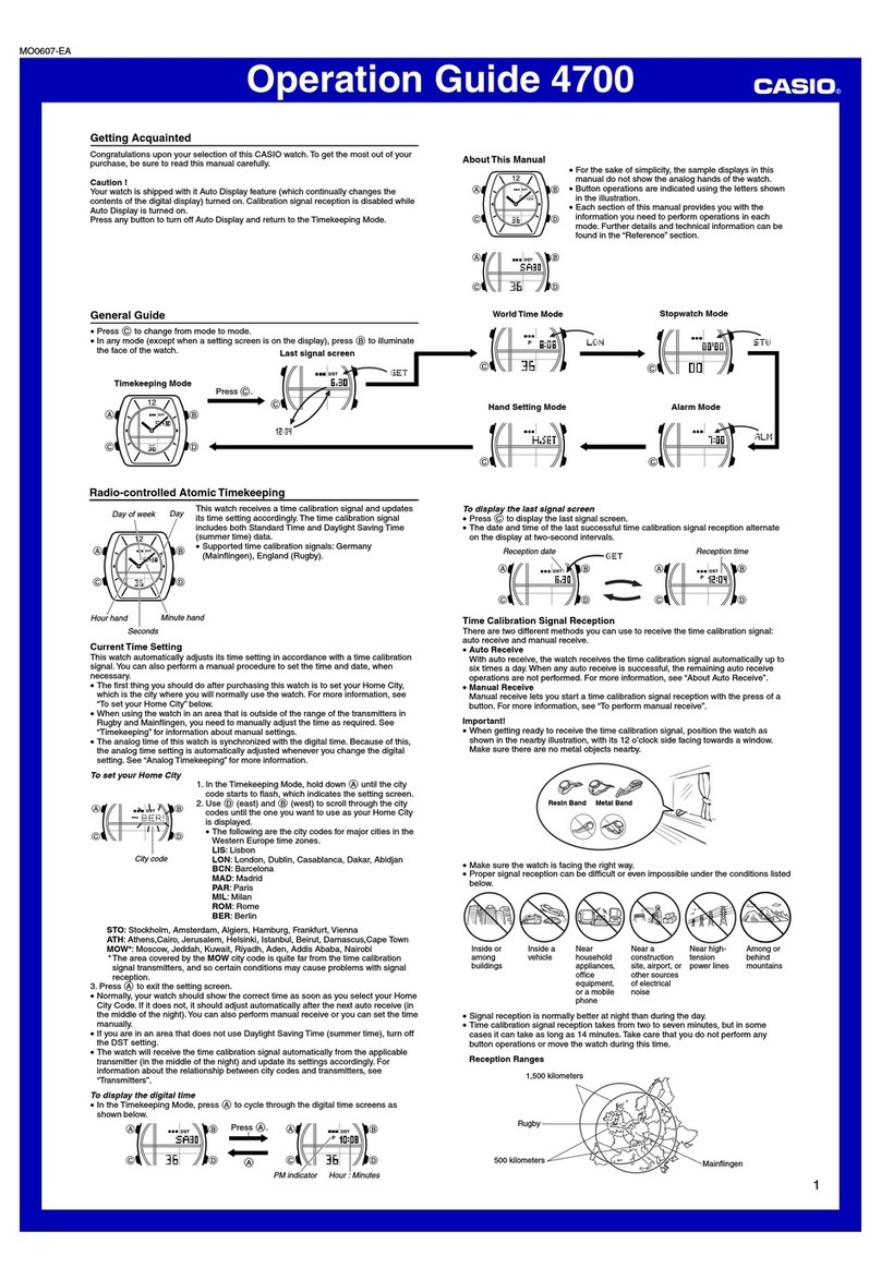 Casio 4700 User manual Casio 4700 User manual